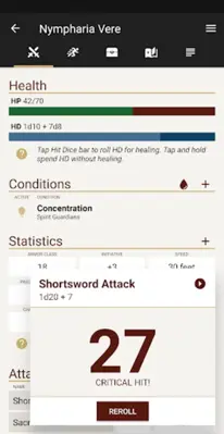 Fight Club 5th Edition android App screenshot 21